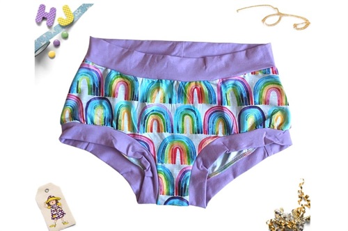Buy S Boyshorts Rainbow Rows now using this page